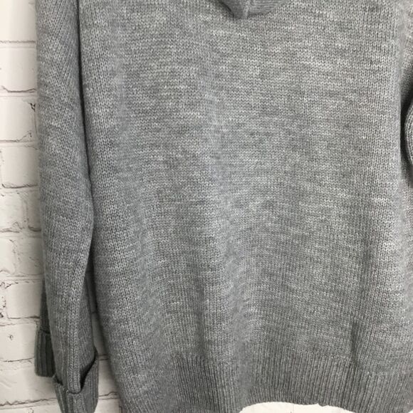 Misslook Women's Gray Knit Button Up Cardigan Size S - Picture 2 of 15